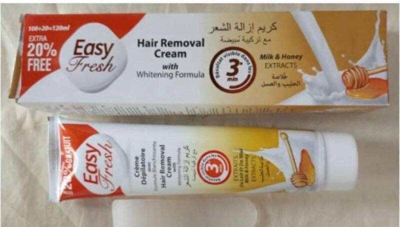Crème épilatoire easy fresh