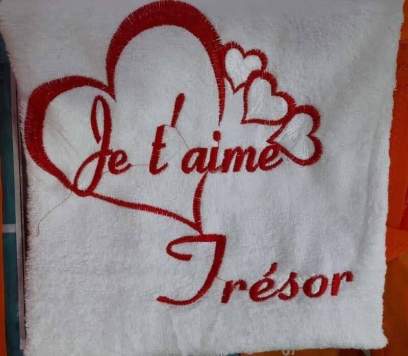 Peignoir personnalisé
